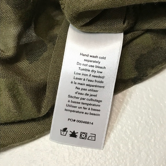 Rag & Bone All Over Cheetah Jersey Tee size M - Sheer - Picture 7 of 9